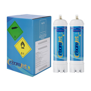 Bouteille de gaz CO2/N2 Creamjet US Spot pour crème fouettée, outils à dessert, cylindre de gaz en acier au carbone - Product Image 1