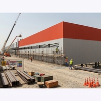Entrepôt en structure métallique personnalisé facile à assembler, atelier industriel préfabriqué, bâtiment de stockage logistique
