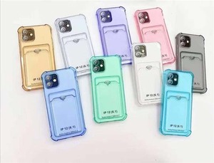 Bonne fente pour carte quatre coins coque de téléphone transparente en TPU pour <span class=keywords><strong>Redmi</strong></span> Note 8 9 10 <span class=keywords><strong>11</strong></span> 12 13 <span class=keywords><strong>Pro</strong></span> Plus 13C K60E 11A 12C 9T 9A 8A - Product Image 3