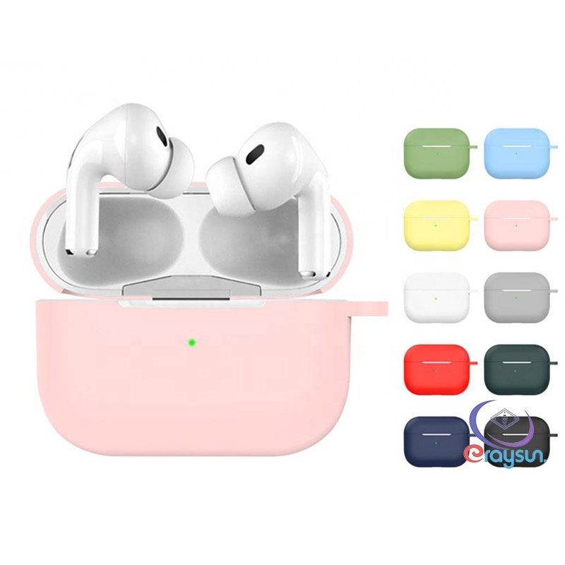 Силиконовые чехлы для наушников Apple Airpods Pro 2, защитный чехол для беспроводных наушников Apple Air Pods Box