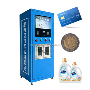 Distributeur de savon YISO pour station de remplissage de détergent extérieur avec abri étanche pour commande à distance du distributeur de liquide entièrement automatique - Product Image 1