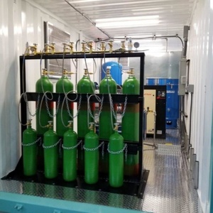 Générateur d'azote portable à membrane monté sur camion, filtration à membrane industrielle montée sur patins, 95-99,9% pour l'emballage - Product Image 2