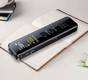 Nouveau lecteur MP3 grand écran d'usine avec haut-parleur externe enregistreur vocal à batterie au lithium pour les réunions et les entretiens - Product Image 2