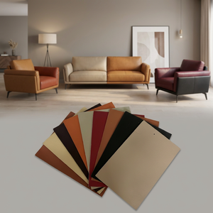 Rotoli di Pelle Sintetica PU in Microfibra Goffrata con Stampa <span class=keywords><strong>Designer</strong></span> Effetto Scamosciato per Settore <span class=keywords><strong>Automobilistico</strong></span>, Scarpe, Borse, Mobili/Divani e Sedie - Product Image 1