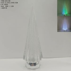Merry Christmas Decoration Gifts Crystal Crafts Clear Acrylic Christmas <b>Tree</b> With <b>Led</b> <b>Lights</b> Ornaments - Product Image 5