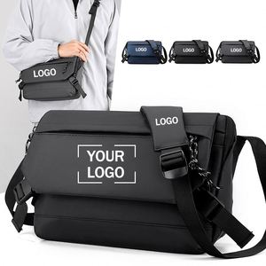 WSY895 Sac messager personnalisé tendance avec logo, vente en gros, sac bandoulière, sac de moto, sac de cyclisme - Product Image 1