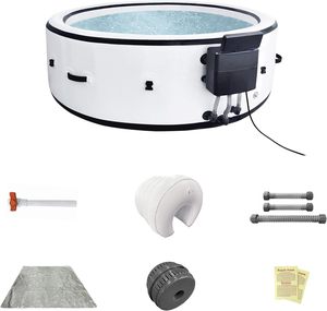 Offre Spéciale Grand Bain de Glace Portable Gonflable en PVC Blanc <span class=keywords><strong>pour</strong></span> Adulte avec Récupération des Athlètes Refroidisseurs - Product Image 5