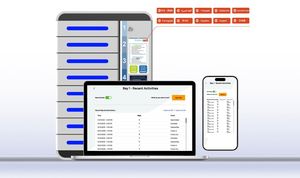 Nouvelle arrivée OBA Portable Station de charge Locker 8 * Smartphones et tablettes 20W PD puissance de sortie - Product Image 3