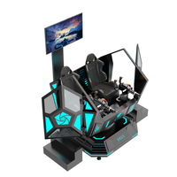 Simulador de vídeo de realidad virtual 9d, precio, juego de plataforma de PC, máquina de auriculares, juego Vr, máquina de juego de disparos Arcade, certificado CE
