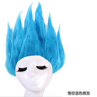 Costumes de cosplay Halloween Son Goku pour garçons et filles, tenue intégrale pour enfants, vêtements d'entraînement Kuririn pour hommes, tenues Saiyan, perruque, déguisement