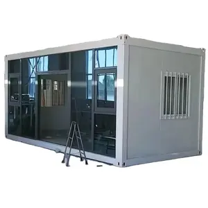 中国标准预制模块化集装箱房易于安装办公家居生活集装箱房