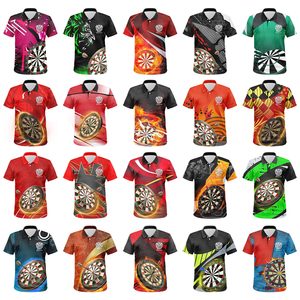 Miễn Phí Thiết Kế Riêng Của Bạn Phi Hành Đồng Phục Thăng Hoa In Ấn Unisex Phi Hành Polo Áo Sơ Mi Giản Dị Mát Khô Tùy Chỉnh Mens Áo Sơ Mi - Product Image 2