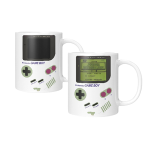 Mug personnalisé en céramique Gameboy à changement de couleur - Cadeau écologique sérigraphié pour les nerds, les fans de Nintendo, les hommes, les amateurs de jeux rétro des années <span class=keywords><strong>90</strong></span> - Product Image 1