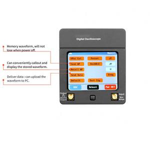 DSO112 ออสซิลโลสโคปแบบดิจิตอลหน้าจอสัมผัส 100MHz 1MSa/s ชุดอุปกรณ์พกพา - Product Image 4