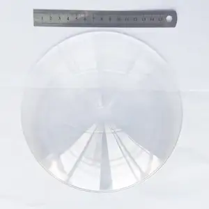 Özel kalın optik lensler Pmma/akrilik acrylic nel lensler yürümek optik Lens optik cam büyük çap 100mm, 200mm, 300mm, 350mm