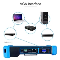 Pabrik grosir langsung IPC-5200C Plus CCTV TESTER AHD CVI TVI SDI 4k HD kabel VGA pelacak IPC tester