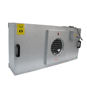 Thiết bị xử lý bộ lọc quạt FFU được trang bị bộ lọc HEPA H14 U15, làm sạch không khí 4x4 4x2 cho nhà máy sản xuất phòng sạch - Product Image 1