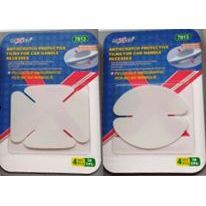 ฝาครอบมือจับประตูแผ่นป้องกันแบบใส 4 แพ็คสำหรับใช้ในบ้าน - Product Image 3