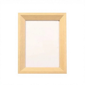 Cadre photo en bois fin PureWood, design moderne, grain élégant, écologique, personnalisable, impression 1 couleur, rectangle horizontal - Product Image 5