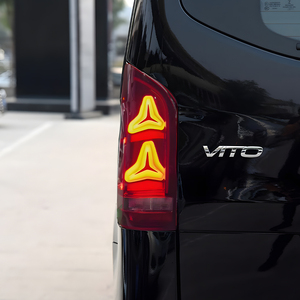Assemblage de Feux Arrière de Voiture Modifiés pour Benz <span class=keywords><strong>Vito</strong></span> W447 <span class=keywords><strong>2016</strong></span>-2024, Mise à Niveau des Lampes Arrière Auto, Accessoires de Feux Arrière Dynamiques 100W Couleur 6000K - Product Image 4