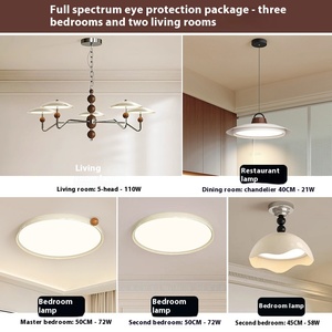 Lámpara de <span class=keywords><strong>techo</strong></span> LED Advanced Sense Master Girls, estilo moderno de cáscara de huevo para dormitorio y sala de estar con protección ocular Ins AC - Product Image 6