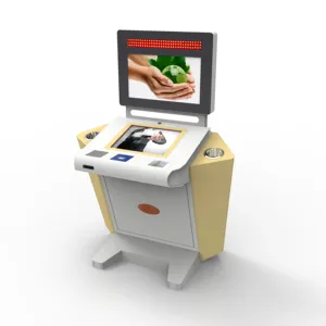 Modèle mural sans espèces EMV Master Bank Credit Debit Lottery Ticketing Kiosk Solution Card Point-of-sale Payment Atm Machine