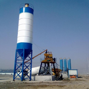 เครื่องผสมคอนกรีตแบบอัตโนมัติเต็มรูปแบบ โรงงานผสมคอนกรีตแบบตั้งโต๊ะ พร้อมไซโลเก็บปูนซีเมนต์ - Product Image 3