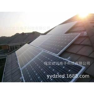 Sistema de Energía Solar Monocristalino de Silicio para Montaje en Techo, Uso Doméstico, con Diseño en Pre-Venta y Controlador MPPT, Origen Shandong - Product Image 1