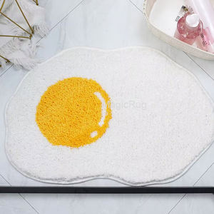 OEM Own Brand Design Soft Plush Tufted <strong>Funky</strong> Bathroom <strong>Mat</strong> Machine Made Microfiber Foot <strong>Mat</strong> for Christmas Gift - Product Image 4