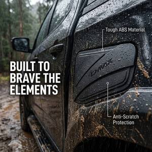 ฝาครอบถังแก๊สสำหรับ Isuzu Dmax อะไหล่ตกแต่ง<span class=keywords><strong>2021</strong></span> dmax ฝาครอบ2WD สีดำด้าน - Product Image 5