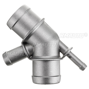 Kit de mise à niveau de 6 embouts de raccordement en aluminium pour liquide de refroidissement de voiture, compatible VW Golf MK4, Jetta GTI 1.8T 2000-2005, Audi TT 2000-2002, référence 06A121133J - Product Image 2