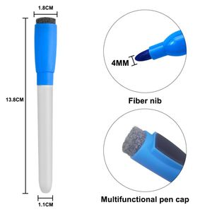 Khy bảng trắng Bút Đánh Dấu với tẩy nắp các loại màu sắc khô xóa đánh dấu cho trẻ em - Product Image 3