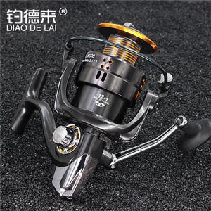 Modelo fuera de línea <span class=keywords><strong>Diao</strong></span> De Lai LJ Series Gapless Spinning carrete de pesca 5,2: 1 Relación de engranaje 6 rodamientos para diestros para pesca en el océano - Product Image 3