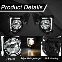 Imperméable à l'eau De Voiture Accessoires de la Conduite Lumière Brouillard LED Daytime Running Light DRL Pour Toyota Hiace 2014 2015 2016 2017 2018