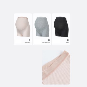 Sous-vêtements de grossesse confortables en tricot pour femmes YIYI, culottes de maternité à taille haute antidérapantes, shorts de grossesse extensibles sans couture - Product Image 6
