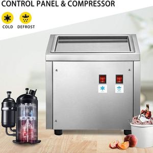 Descuento ahorro de energía nuevo cuadrado solo Pan 50cm máquina de helado frito Tailandia fabricante de rollos - Product Image 3