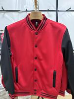 Vestes de baseball personnalisées pour hommes en gros, vestes de football américain respirantes, nouveau design de mode, logo imprimé, bouton, veste de sport