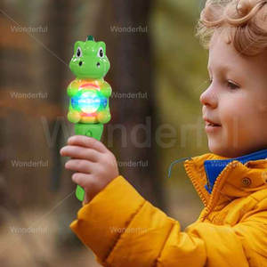 Светящаяся волшебная палочка-динозавр/единорог 2026 – светодиодный светящийся шар для детей на День рождения, Рождество, Новый год, игрушка для развлечения - Product Image 3