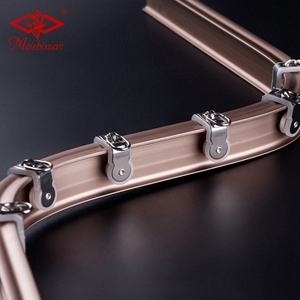 Tringles à rideaux de plafond en alliage d'aluminium incurvées Classic Bend - Product Image 3