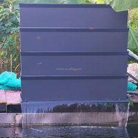 Boîte de filtration moderne pour bassin à carpes koï, système de filtration biologique multi-étages extérieur en acier inoxydable, résistant aux UV, conception silencieuse
