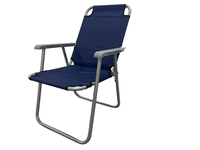 Chaise de camping et de plage pliable d'extérieur, légère, avec structure métallique, design moderne, facile à transporter