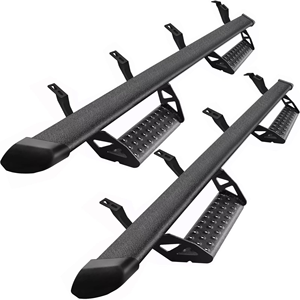 Barres de protection robustes pour pick-up, marchepieds latéraux pour Tacoma F150 GMC Double Cab <span class=keywords><strong>4</strong></span> portes, marchepieds rabattables - Product Image 5