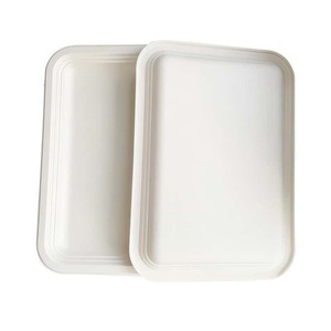 Assiette jetable compostable et écologique <span class=keywords><strong>en</strong></span> bagasse <span class=keywords><strong>de</strong></span> canne à sucre <span class=keywords><strong>de</strong></span> 6 pouces pour apéritifs et service - Product Image 1