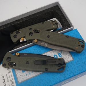 Coltello Pieghevole Tattico da Sopravvivenza Factory Direct BUGOUT Benchmade MINI533 con Manico in Fibra, Coltello Affilato per Caccia Selvaggia - Product Image 5