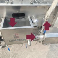 Machine d'enrobage de chocolat à haute efficacité de prix usine pour le glaçage de surface de pain de beignet et de biscuit
