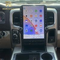 Radio Estilo Tesla de 14.5 Pulgadas con Android 13 para Dodge Ram 2013-2018, Reproductor Multimedia para Coche con Carplay Inalámbrico 4G