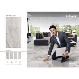 Arctic Crystal Export Grade Glossy Polished Porcelain Tiles 600x1200mm for Luxury Floor Interiors - Product Image 3