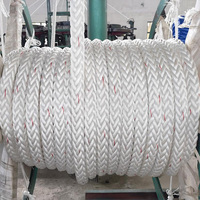Corde tressée en nylon haute résistance, diamètre, couleur et longueur personnalisés, pour usage extérieur et industriel, fournie directement par l'usine