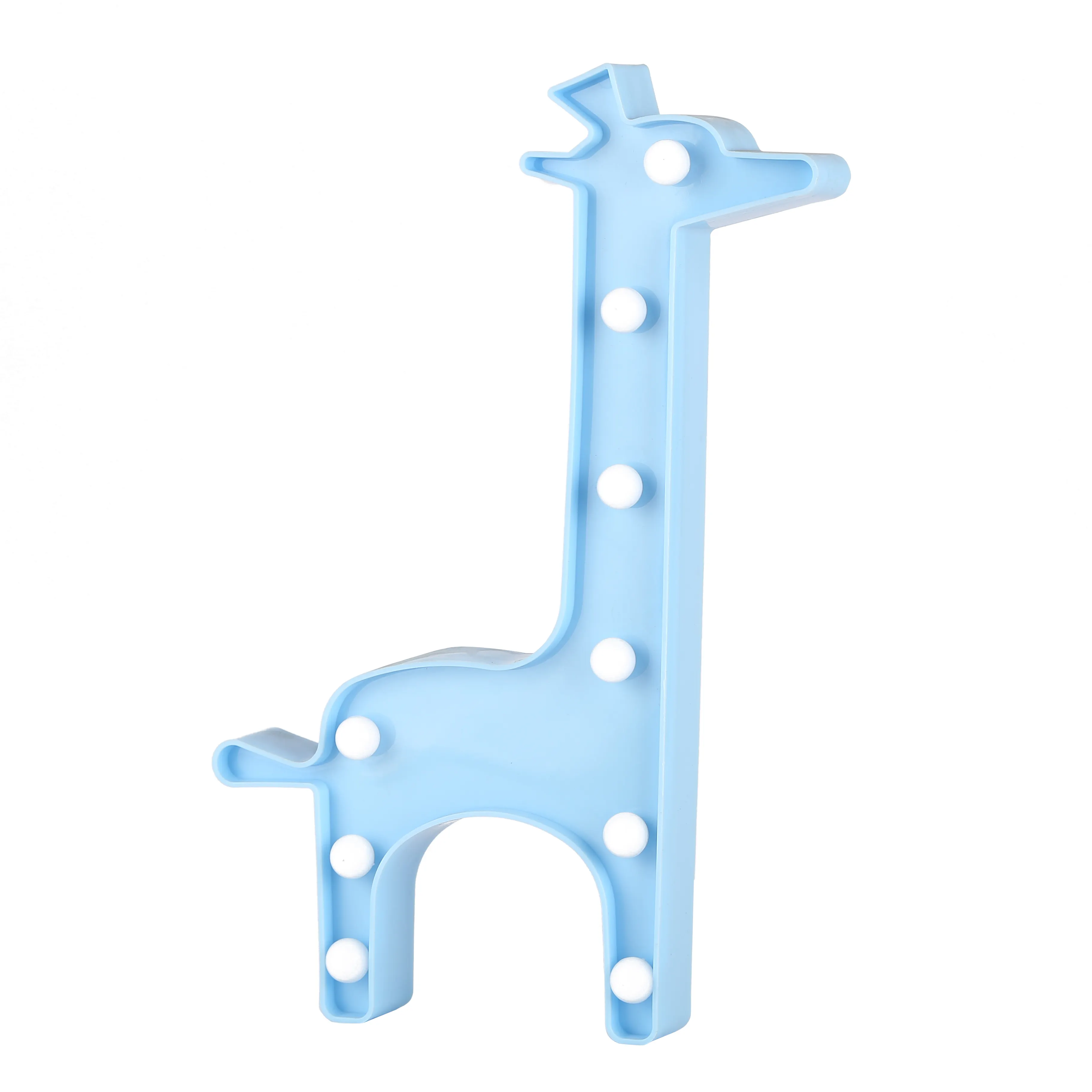 3D giraffe fawn Marquee Neon Light Hanging Wall Led Sign Lamp Party Lights Baby Room Decor Night Light