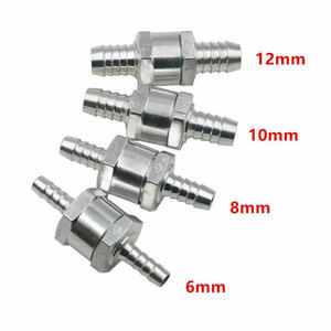 Van kiểm tra không quay trở lại nhôm 6mm 8mm 10mm 12mm van kiểm tra một chiều Tương thích với van kiểm tra dòng xăng và dầu diesel - Product Image 1